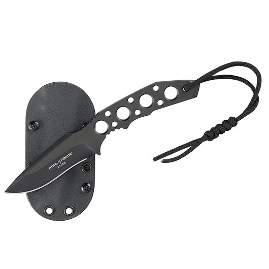 PohlForce Charlie Three schwarz mit Kydex Scheide