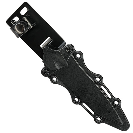 Snow Wolf BC141 Style Deko Gummi Messer inkl. G�rtelscheide schwarz Bild 4