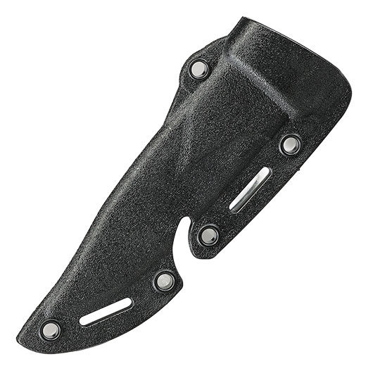 Snow Wolf M37 Style Deko Gummi Messer inkl. Scheide schwarz Bild 4