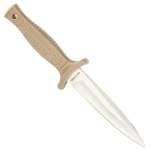 K25 Stiefelmesser tanfarbig mit G�rtel-Nylonscheide Bild 2