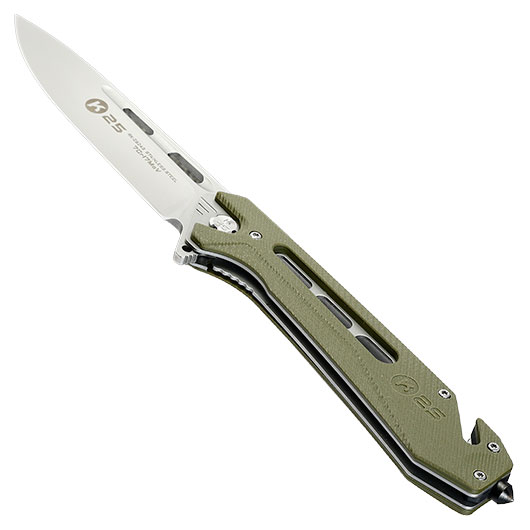 K25 Tactical XL Klappmesser mit Nylonetui oliv Bild 7