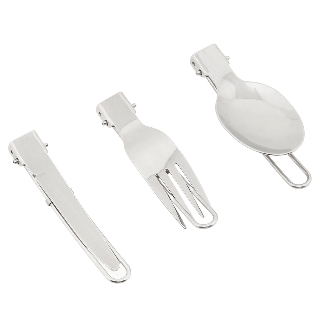 Albainox Klappbares, 3-teiliges Camping-Besteckset Bild 1