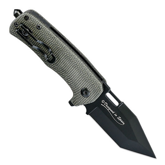 K25 Taktisches Einhandmesser Mikarta schwarz Bild 1