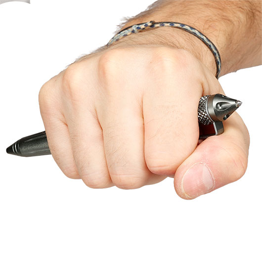 Taktischer leichter Kugelschreiber mit Glasbrecher Bild 8
