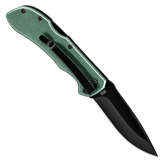 CJH Taschenmesser CarbAlu dunkelgr�n eloxiert Bild 2