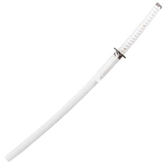 Schwert Katana, weiss, mit Aufbewahrungsbox Bild 3
