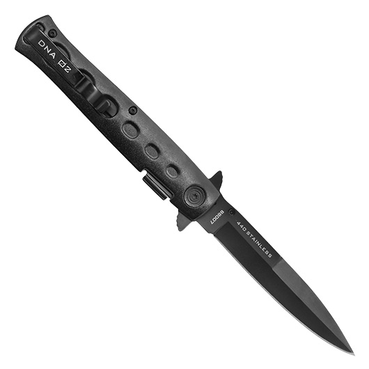 BlackField Einhandmesser DNA (Double New Action) schwarz Bild 1