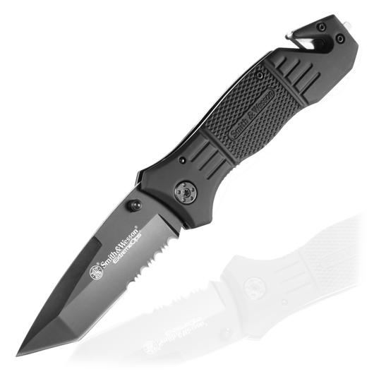 Smith & Wesson Extreme OPS Einhand-Rettungsmesser mit Tantoklinge