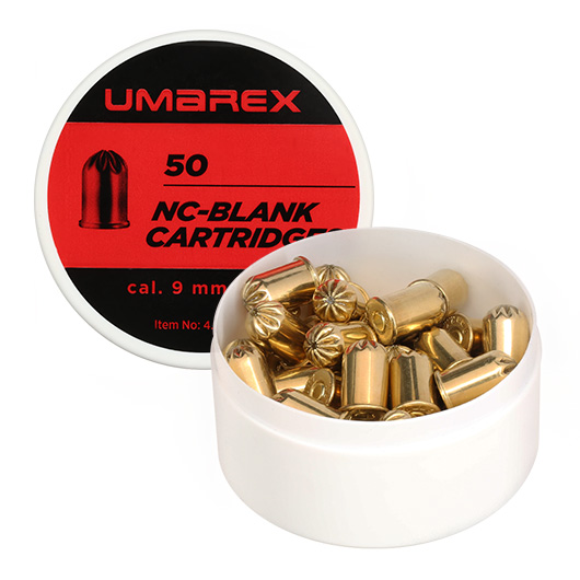 Knallpatronen Umarex 9 mm R.K. 50 Stück für Revolver