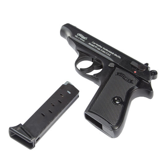 Ersatzteilset Walther PP Schreckschuss Pistole Kal. 9mm P.A.K. schwarz brniert Bild 3