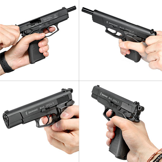 Browning GPDA 9 Schreckschuss Pistole 9mm P.A.K. schwarz brniert Bild 11