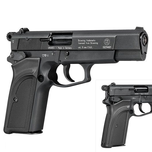 Browning GPDA 9 Schreckschuss Pistole 9mm P.A.K. schwarz brniert Bild 9
