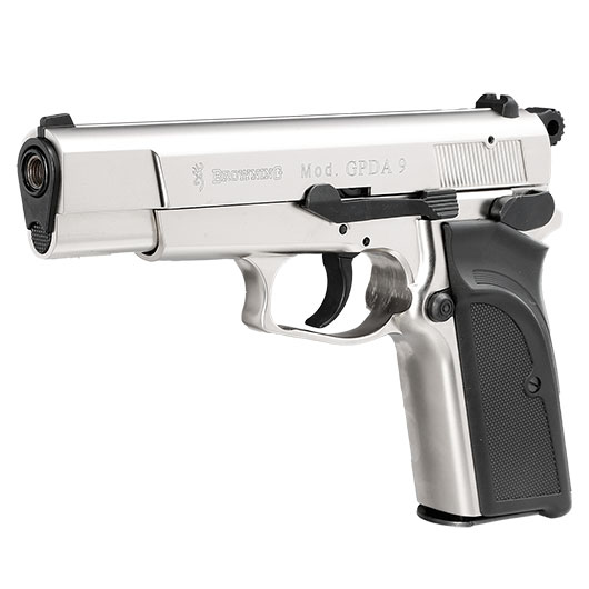 Browning GPDA 9 Schreckschuss Pistole Kal. 9mm P.A.K. vernickelt Bild 2