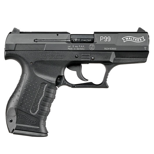 Walther P99 Schreckschuss Pistole 9mm P.A.K. schwarz Bild 3