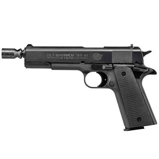Colt Government 1911 A1 Schreckschuss Pistole brniert Bild 10