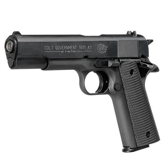 Colt Government 1911 A1 Schreckschuss Pistole brniert Bild 2