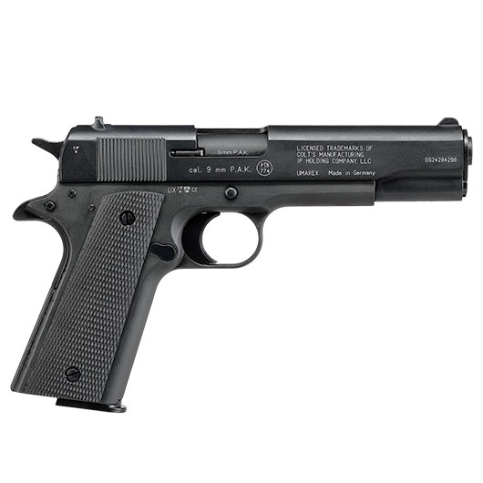 Colt Government 1911 A1 Schreckschuss Pistole brniert Bild 3