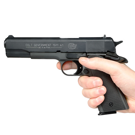 Colt Government 1911 A1 Schreckschuss Pistole brniert Bild 5