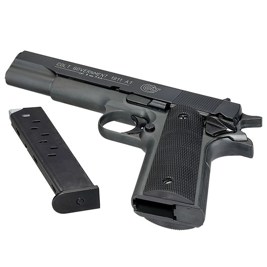 Colt Government 1911 A1 Schreckschuss Pistole brniert Bild 6