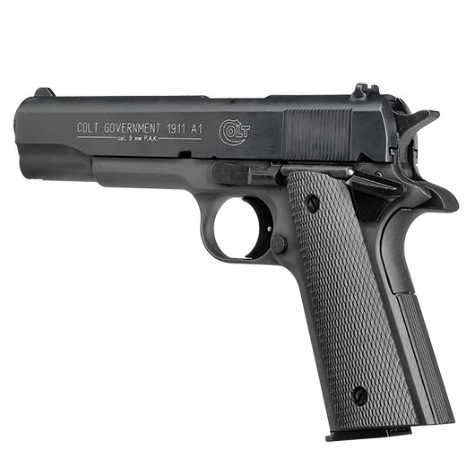 Colt Government 1911 A1 Schreckschuss Pistole brniert Bild 7