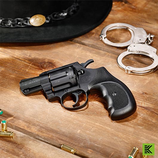 Colt Detective Special Schreckschuss Revolver Kal. 9mm R.K. schwarz brniert Bild 1