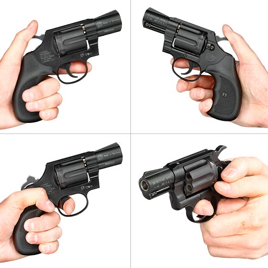 Colt Detective Special Schreckschuss Revolver Kal. 9mm R.K. schwarz brniert Bild 11
