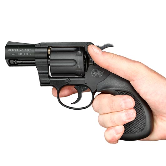 Colt Detective Special Schreckschuss Revolver Kal. 9mm R.K. schwarz brniert Bild 5