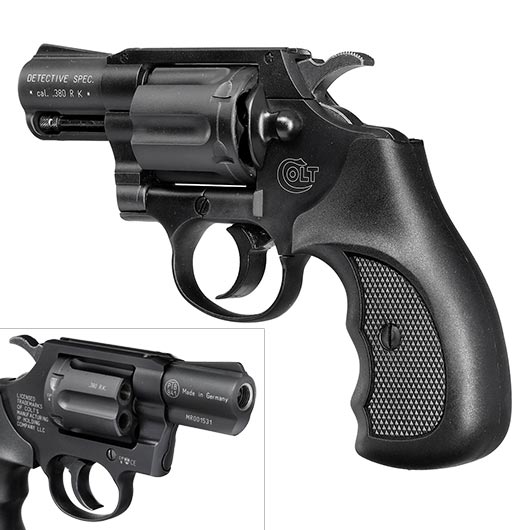 Colt Detective Special Schreckschuss Revolver Kal. 9mm R.K. schwarz brniert Bild 8