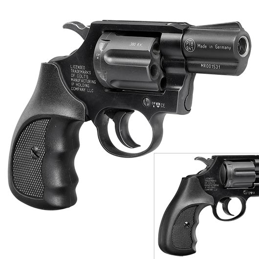Colt Detective Special Schreckschuss Revolver Kal. 9mm R.K. schwarz brniert Bild 9