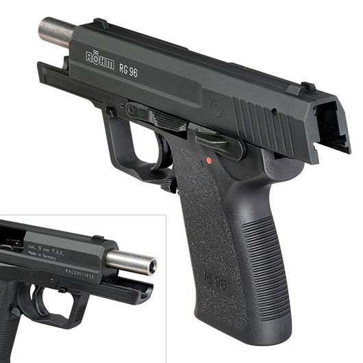 Rhm RG 96 Schreckschuss Pistole brniert Bild 8