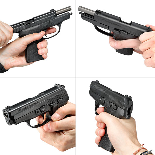 Sig Sauer P239 Schreckschuss Pistole 9 mm P.A.K. brniert Bild 11