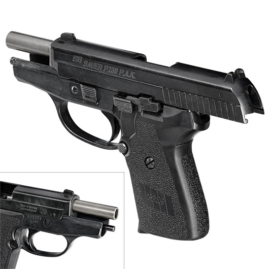 Sig Sauer P239 Schreckschuss Pistole 9 mm P.A.K. brniert Bild 8