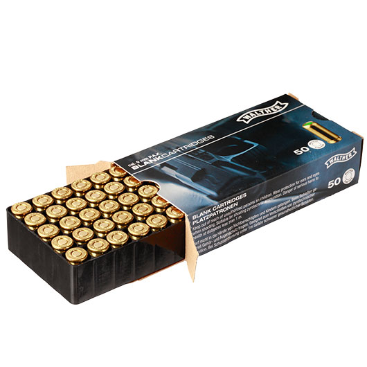 Walther Knallpatronen - Platzpatronen 9mm P.A.K. 50 Stck Bild 3