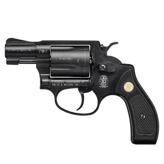 Smith & Wesson Chiefs Special Schreckschussrevolver Kal. 9mm R.K. brniert