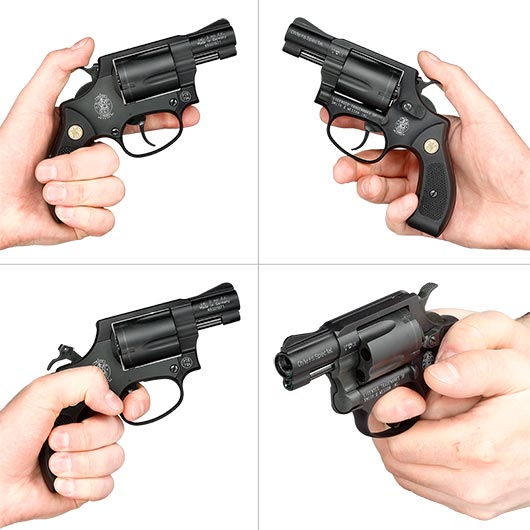 Smith & Wesson Chiefs Special Schreckschussrevolver Kal. 9mm R.K. brniert Bild 11