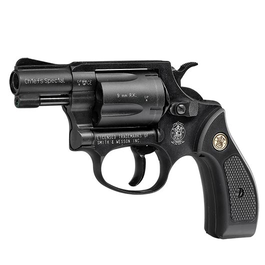 Smith & Wesson Chiefs Special Schreckschussrevolver Kal. 9mm R.K. brniert Bild 2
