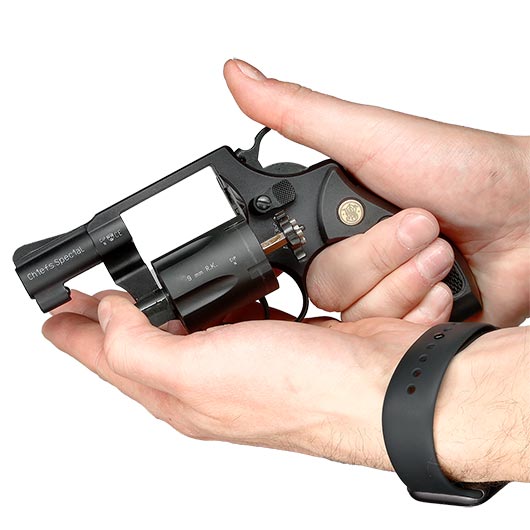 Smith & Wesson Chiefs Special Schreckschussrevolver Kal. 9mm R.K. brniert Bild 6