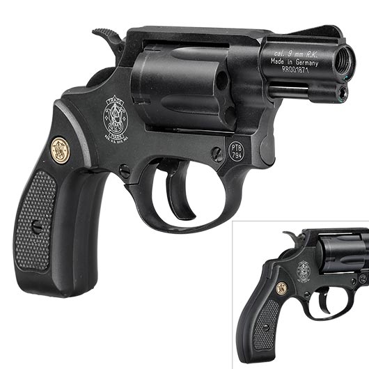 Smith & Wesson Chiefs Special Schreckschussrevolver Kal. 9mm R.K. brniert Bild 9