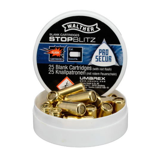 Walther Stop-Blitz Kal. 9 mm P.A.K. 25 Stck