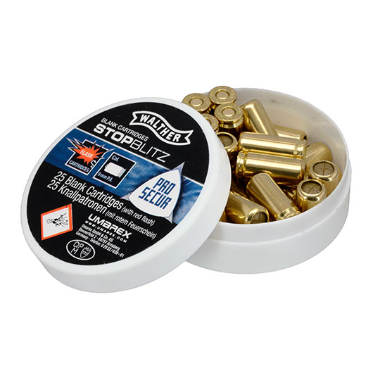 Walther Stop-Blitz Kal. 9 mm P.A.K. 25 Stck Bild 1