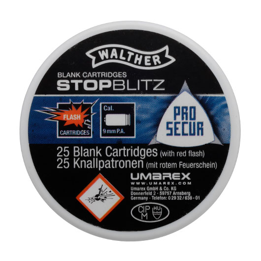 Walther Stop-Blitz Kal. 9 mm P.A.K. 25 Stck Bild 7