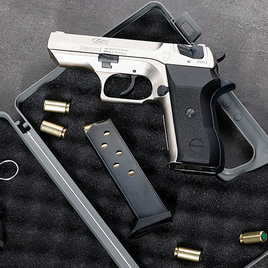 Record COP Schreckschuss Pistole 9 mm P.A.K. Metal-Plate Bild 1