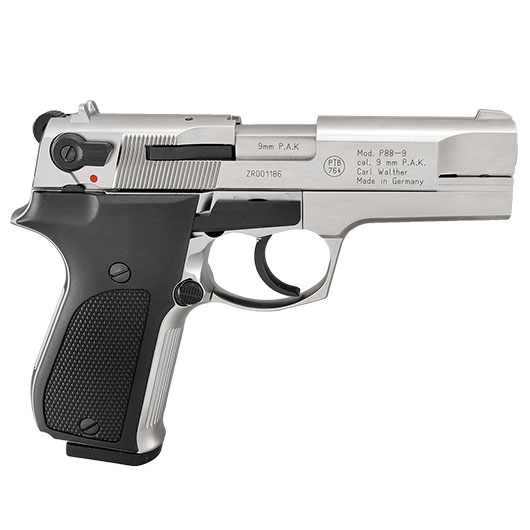 Walther P88 Schreckschuss Pistole 9mm P.A.K. bicolor/vernickelt Bild 3