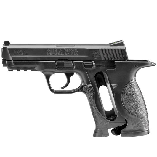 Smith&Wesson M&P40 CO2 Luftpistole Kal. 4,5 mm BB Non Blowback Metallschlitten schwarz Bild 3