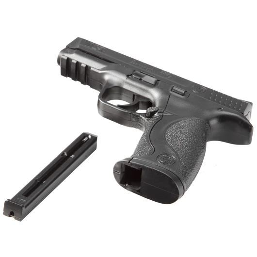 Smith&Wesson M&P40 CO2 Luftpistole Kal. 4,5 mm BB Non Blowback Metallschlitten schwarz Bild 4