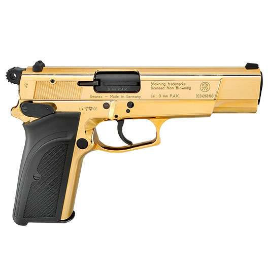 Browning GPDA9 Schreckschuss Pistole 9mm P.A.K. gold finish Bild 3