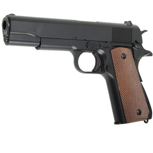 UHC M1911 A1 Heavy Weight Springer Softair 6mm BB schwarz