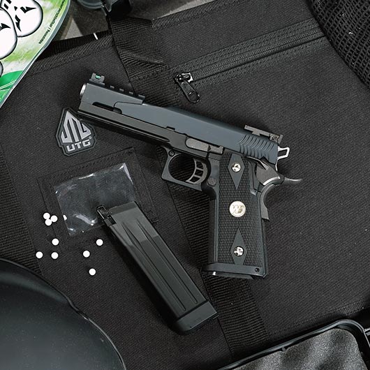 Wei-ETech Hi-Capa 5.1 Type-B Dragon Vollmetall GBB 6mm BB schwarz Bild 1