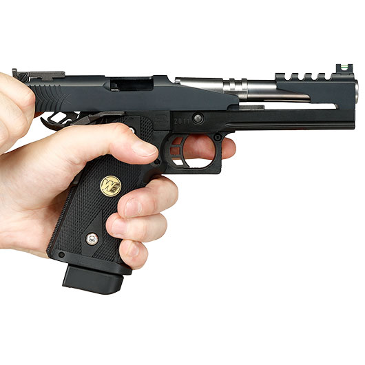 Wei-ETech Hi-Capa 5.1 Type-B Dragon Vollmetall GBB 6mm BB schwarz Bild 11