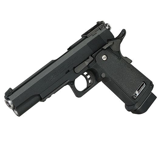 Wei ETech Hi-Capa 5.1 R-Type Vollmetall GBB 6mm BB schwarz Bild 10